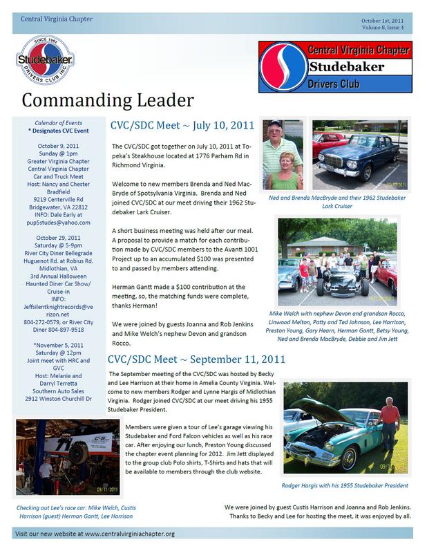Click to view the October 2011 Issue