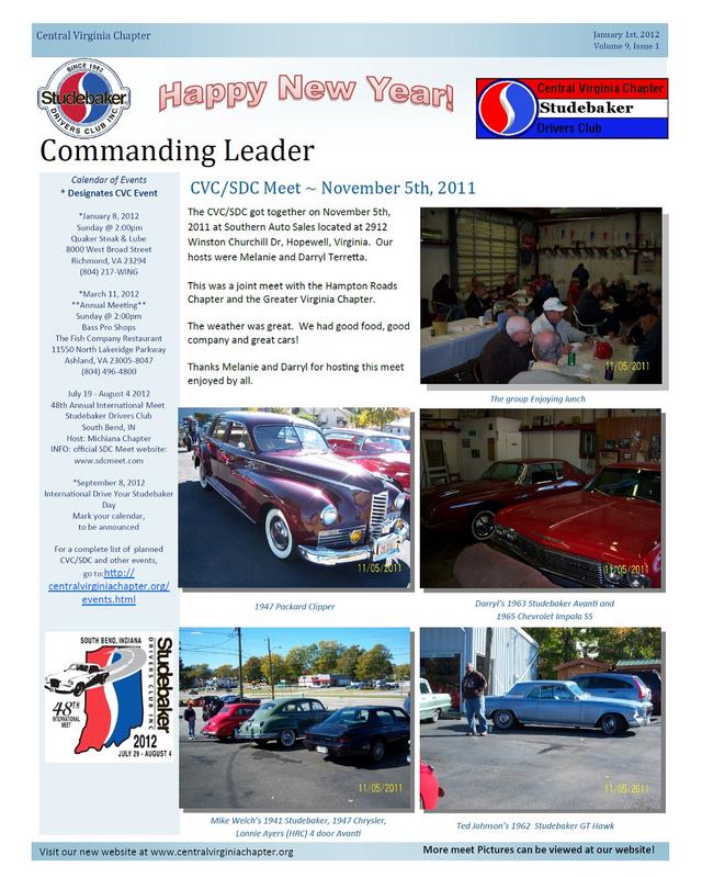 Click to view the January 2012 Issue