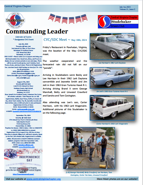 Click to view the July 1, 2024 newsletter